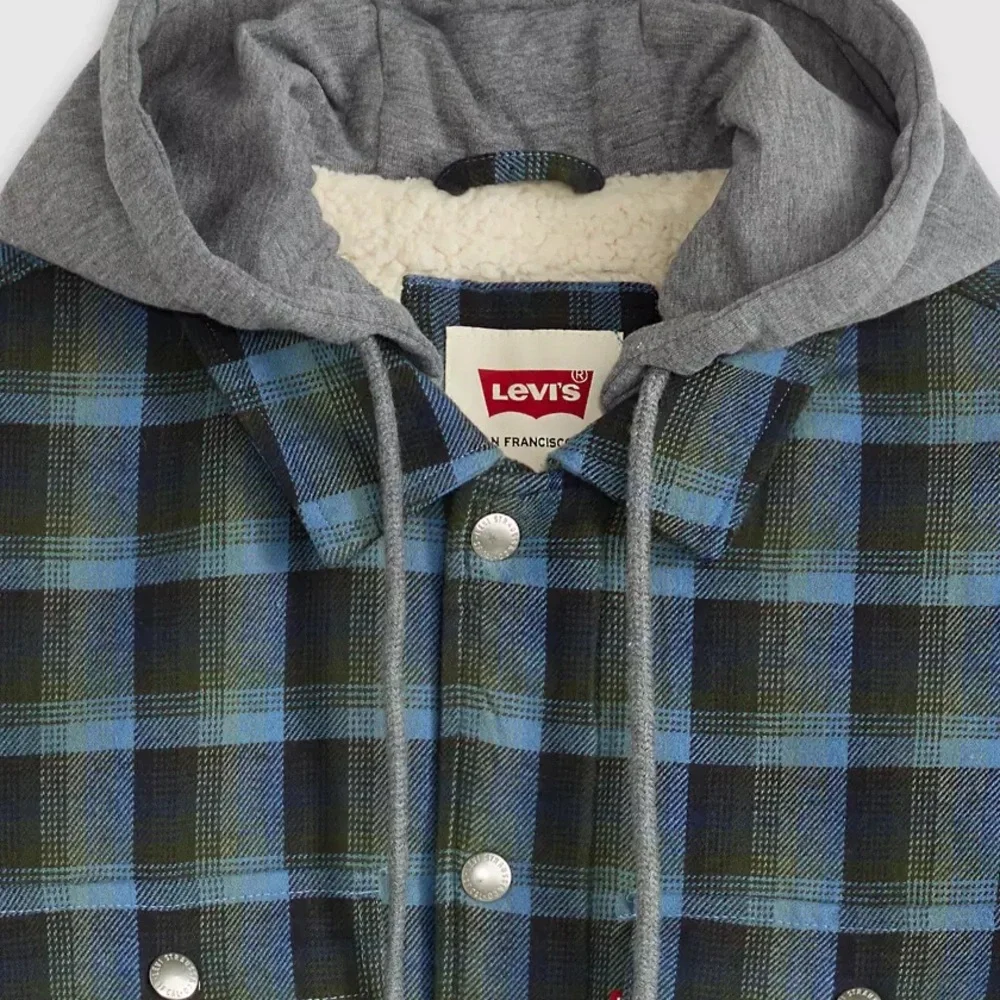 Francisco Sherpa Flannel Heavy Shirt Jacket - Picture 3 of 11
